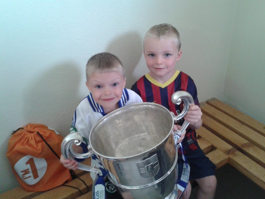 Jack and James Fitzpatrick with Anglo Celt