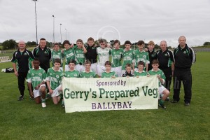 Our Under-14 footballers, who completed a Division One double when they won the league final last Saturday
