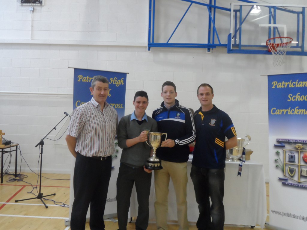 Edward Walsh Jack Kelly (vc) Conor Mc Manus, Fintan Mc Kenna. Loch An Iuir Ulster Champions 2013  