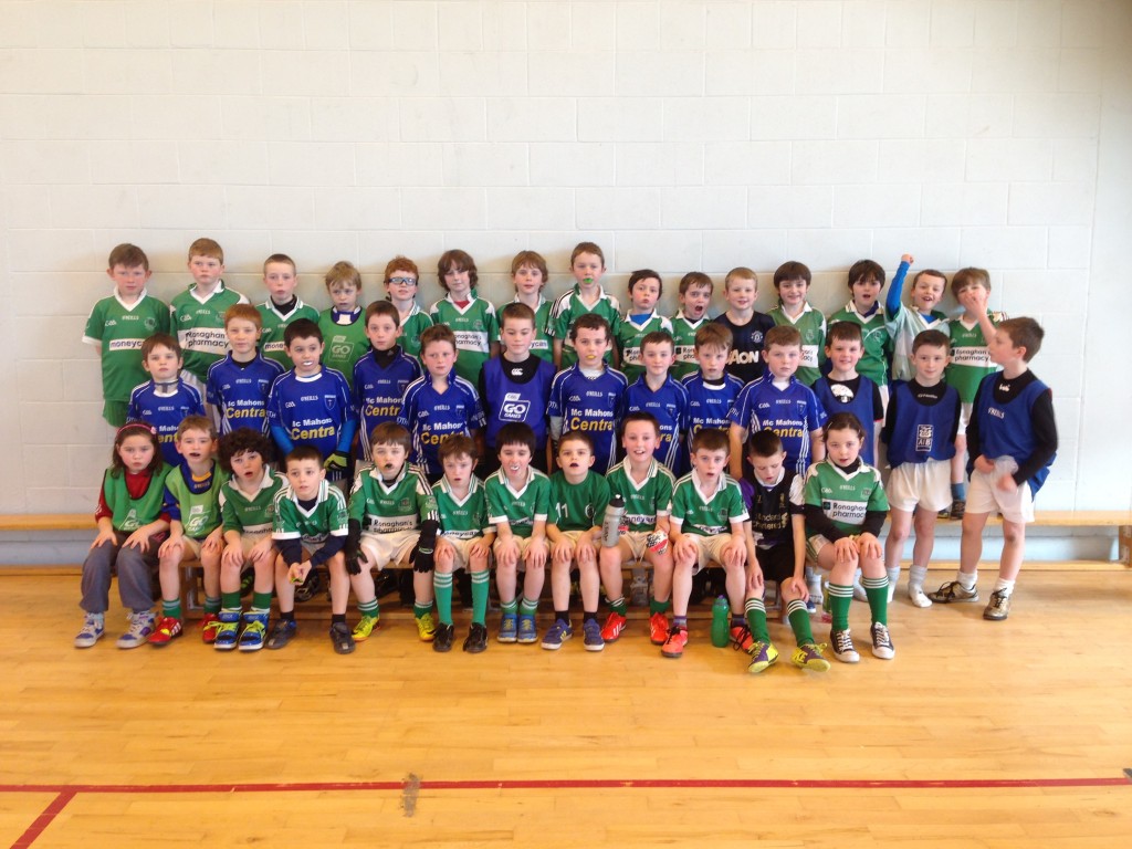 U10 Indoor League (Slot 2) in St Macartans on Saturday 15th February 2014