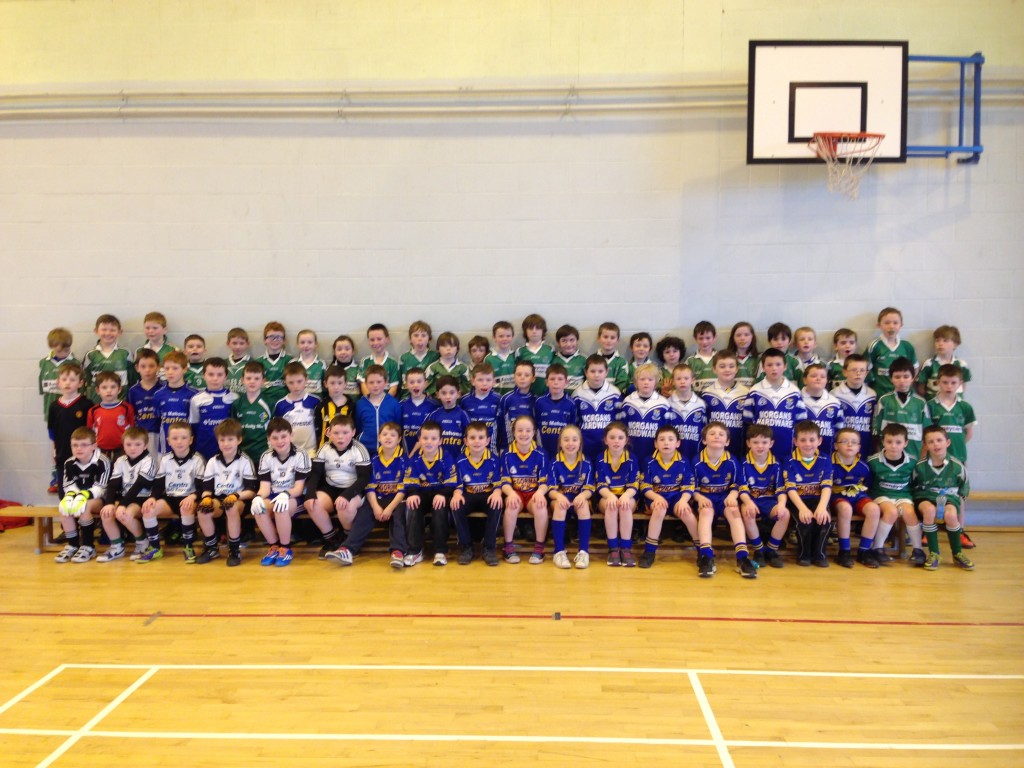 U10 Indoor League in St Macartans 8th February 2014