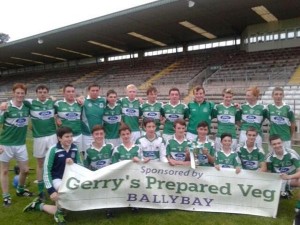 Our Under-16 hurlers after their league final win