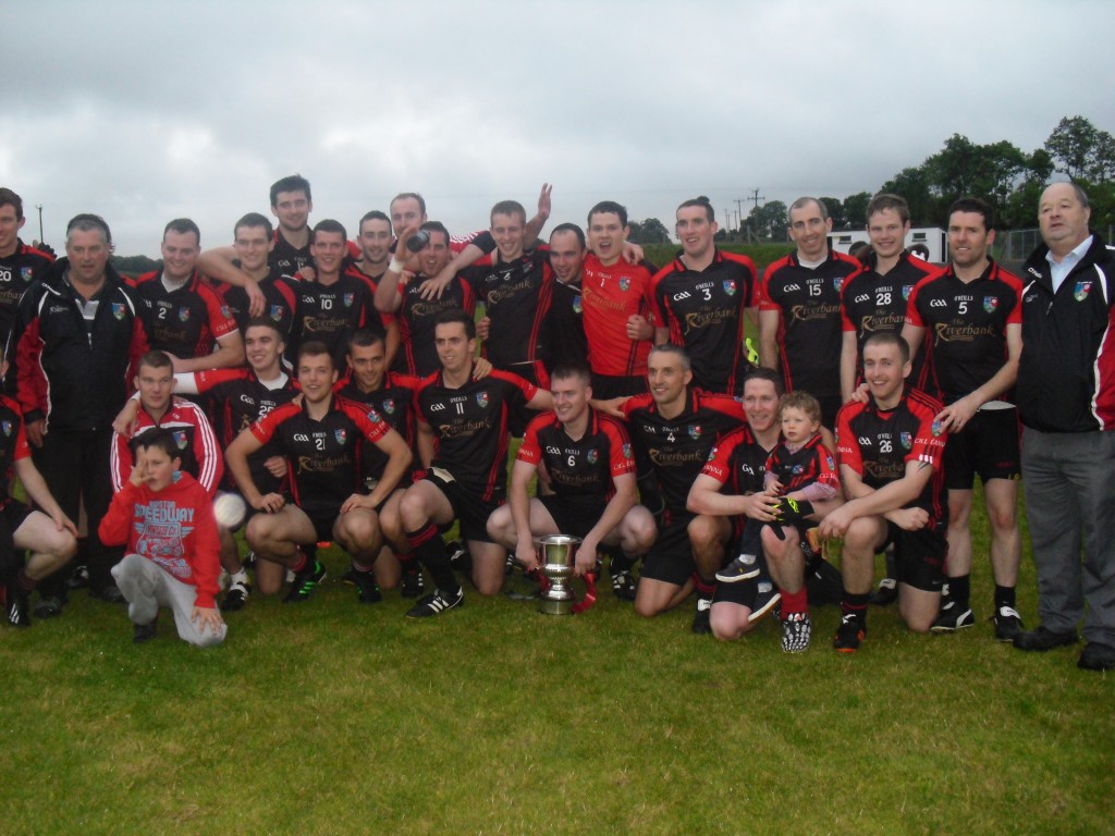 Killanny Team winners of the Mc Keown cup in the reserve Championship