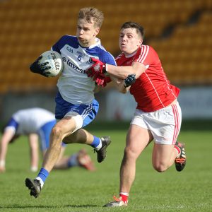 James Mealiff in action in the All Ireland Under 21 Chmapionship Semi Final v Cork.