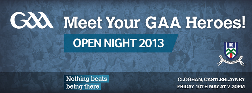 Pre-championship open night in Cloghan on Friday
