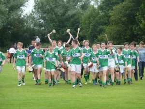 The winning Harps Féile team celebrate!