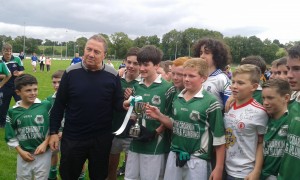 Our Under-14 team after winning the Division One Shield