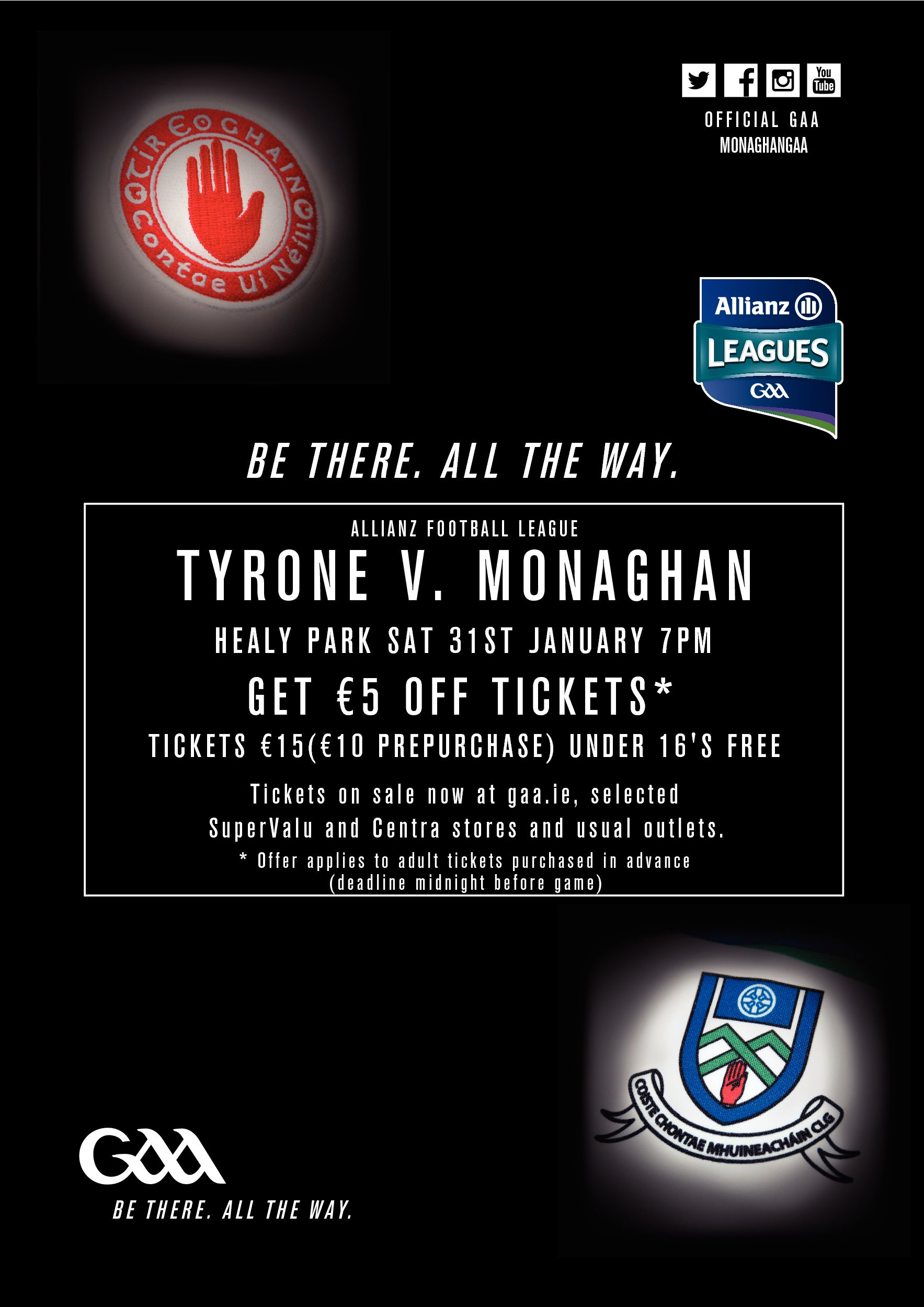 Allianz League Monaghan v Tyrone