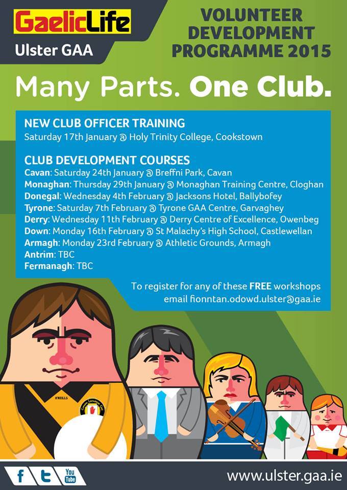 Monaghan Club Officer Development Training