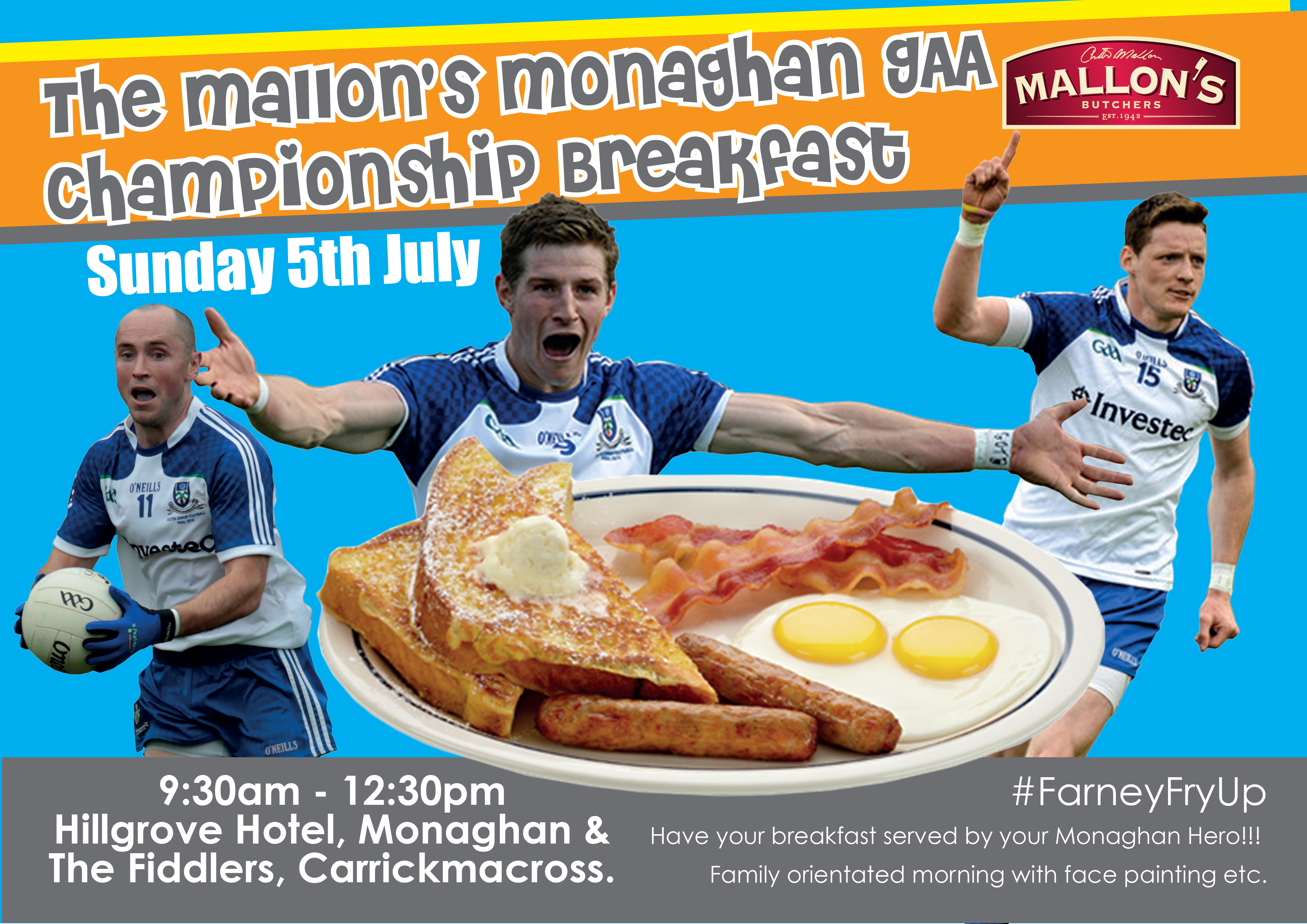 The Mallon’s Monaghan GAA Championship Breakfast