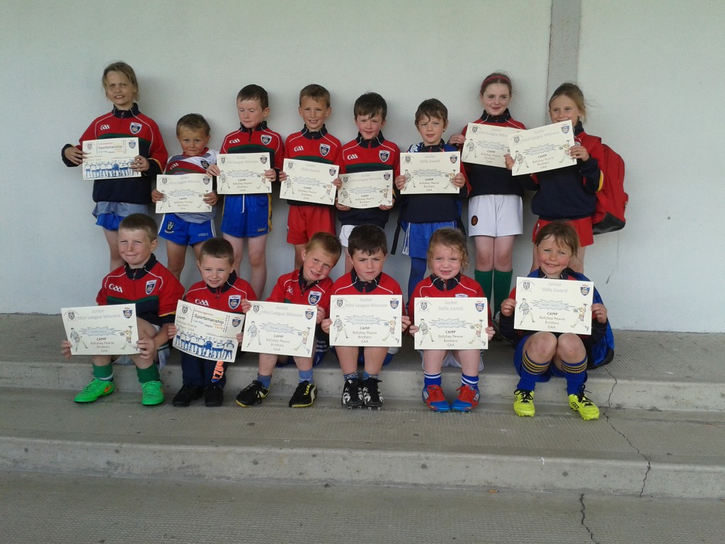 Junior Award winners Ballybay