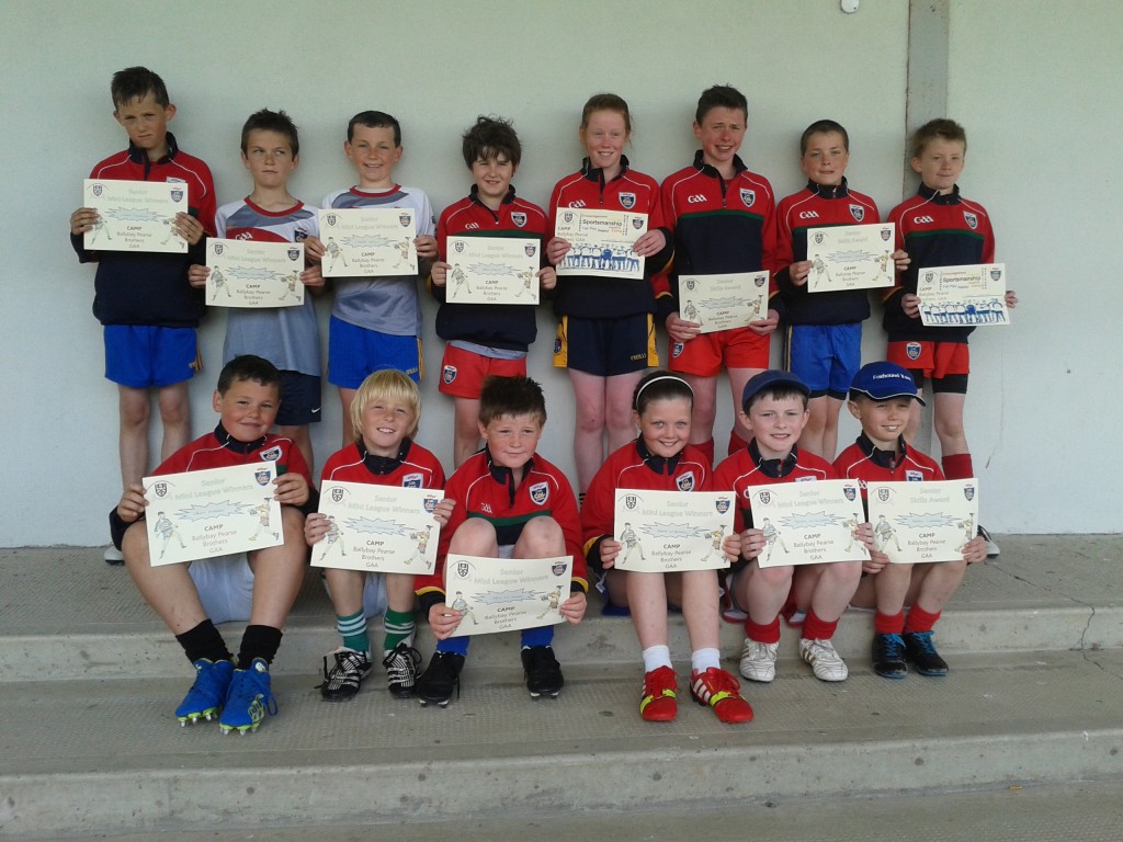Senior Award Winners Ballybay