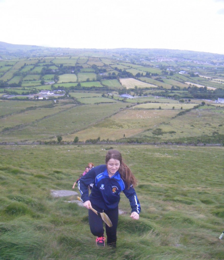 Setting off from ‘base camp’!