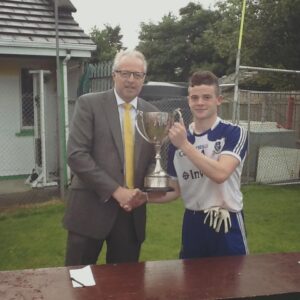 Josh with cup