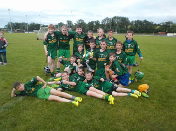 Carrickmacross U12 hurlers who beat Truagh in the final