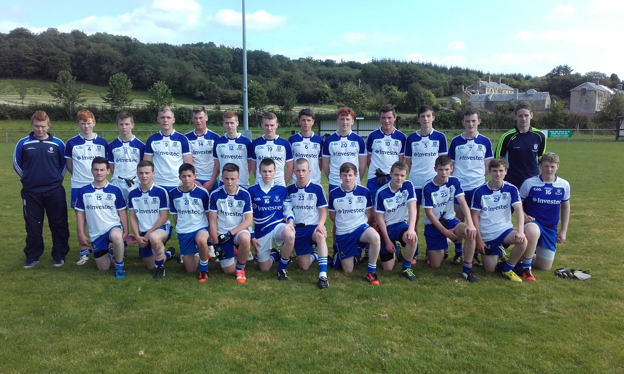 U15 Football Development Squad take part in Ulster Blitz
