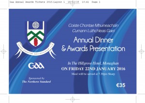 Gaa Annual Awards Tickets 2016