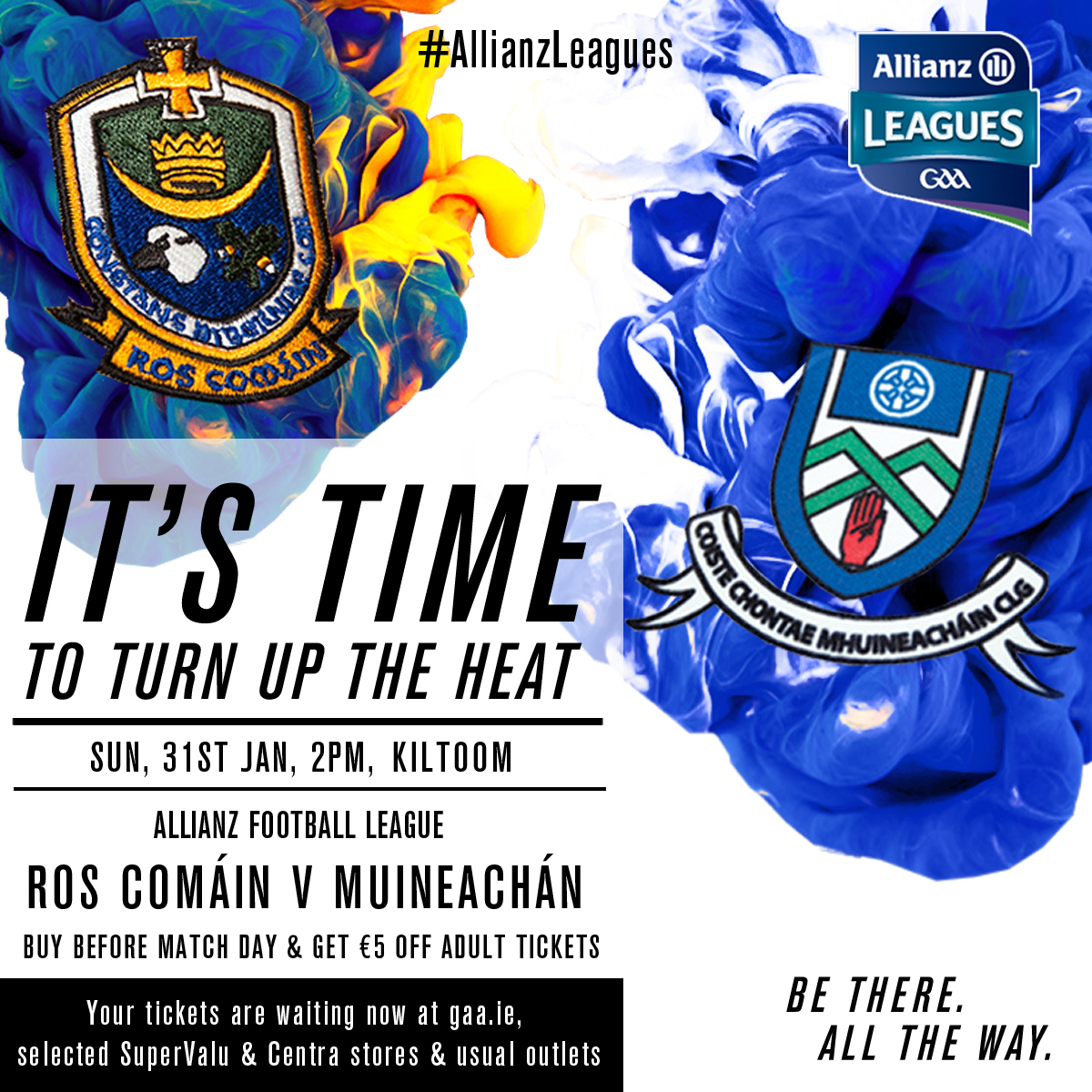 Monaghan v Roscommon – All Ticket Game