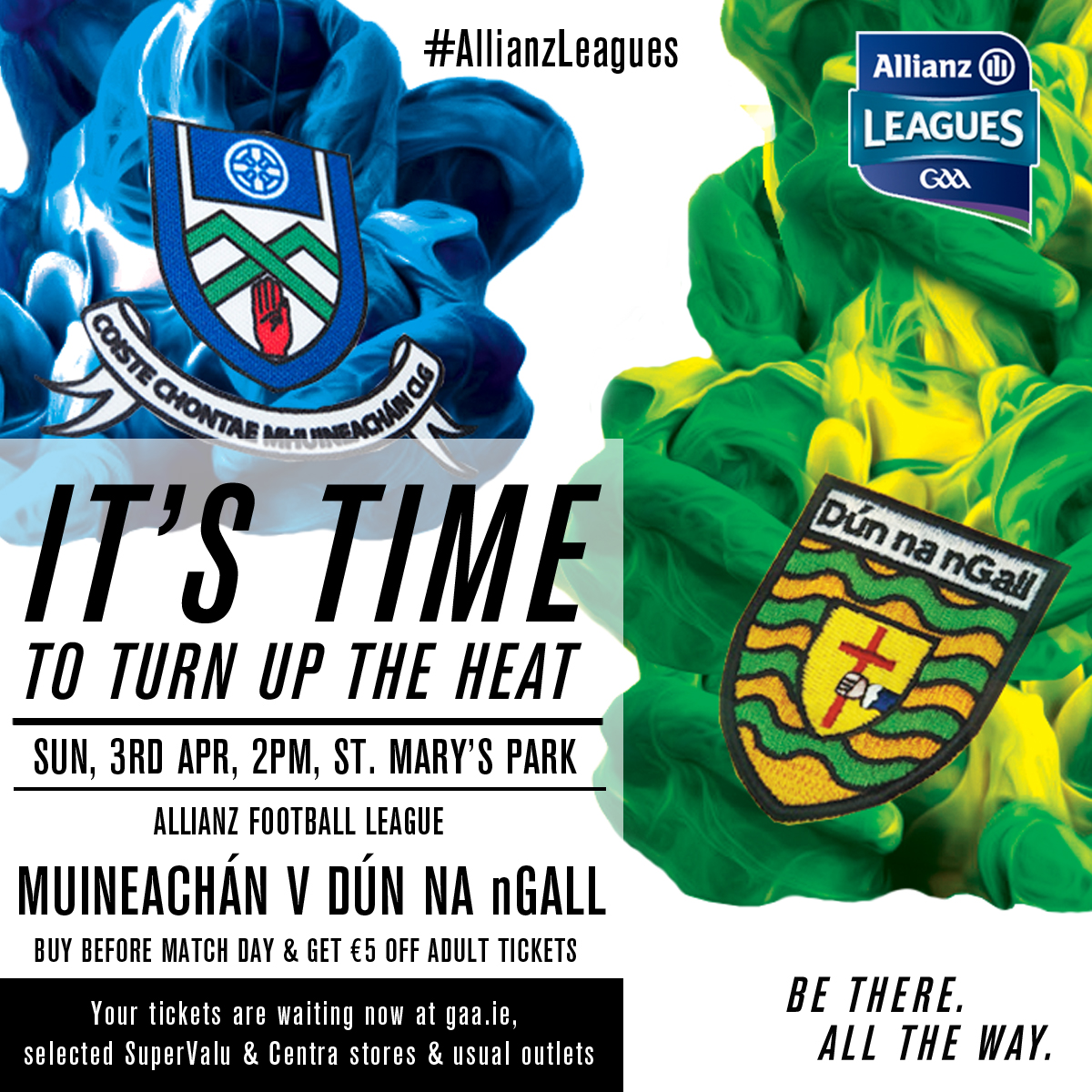 Monaghan v Donegal Ticket Details