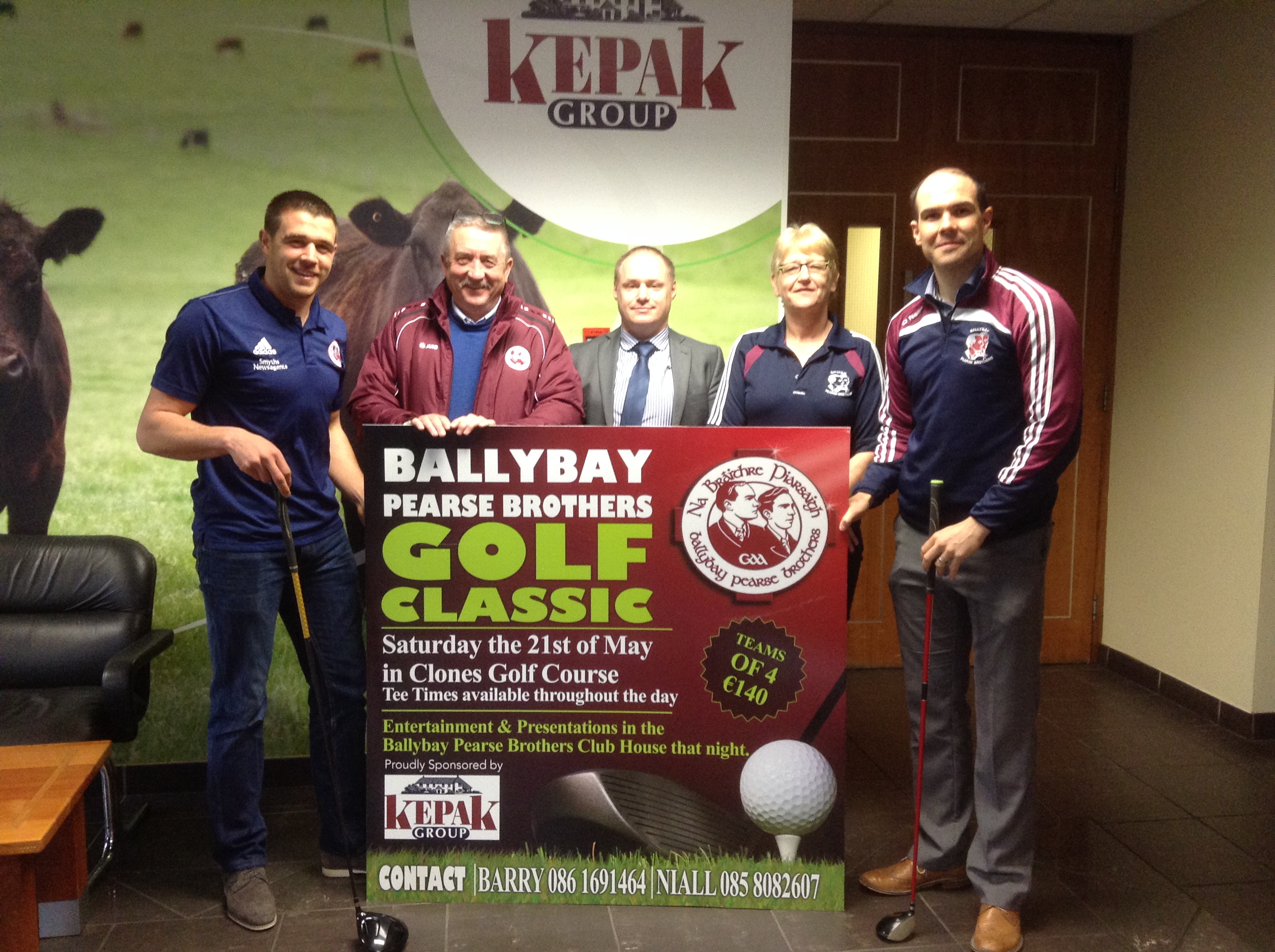 Ballybay Pearse Brothers Golf Classic – 21st May 2016