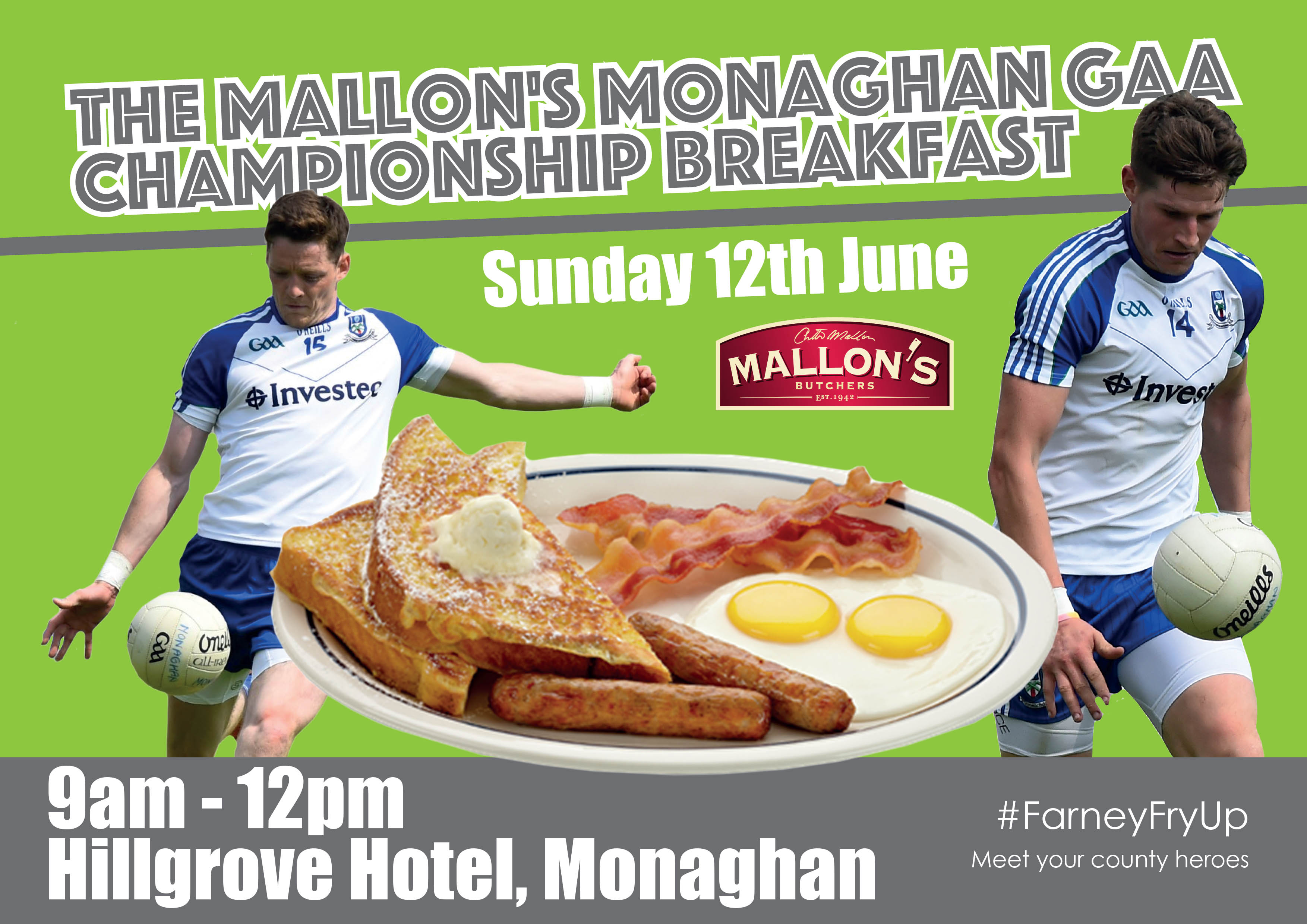 Mallon’s Monaghan GAA Championship Breakfast
