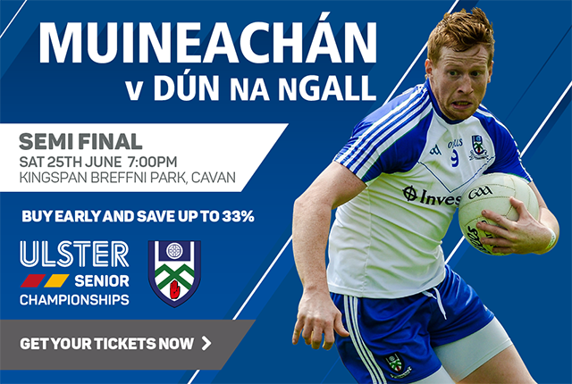 Monaghan v Donegal Club Ticket Orders