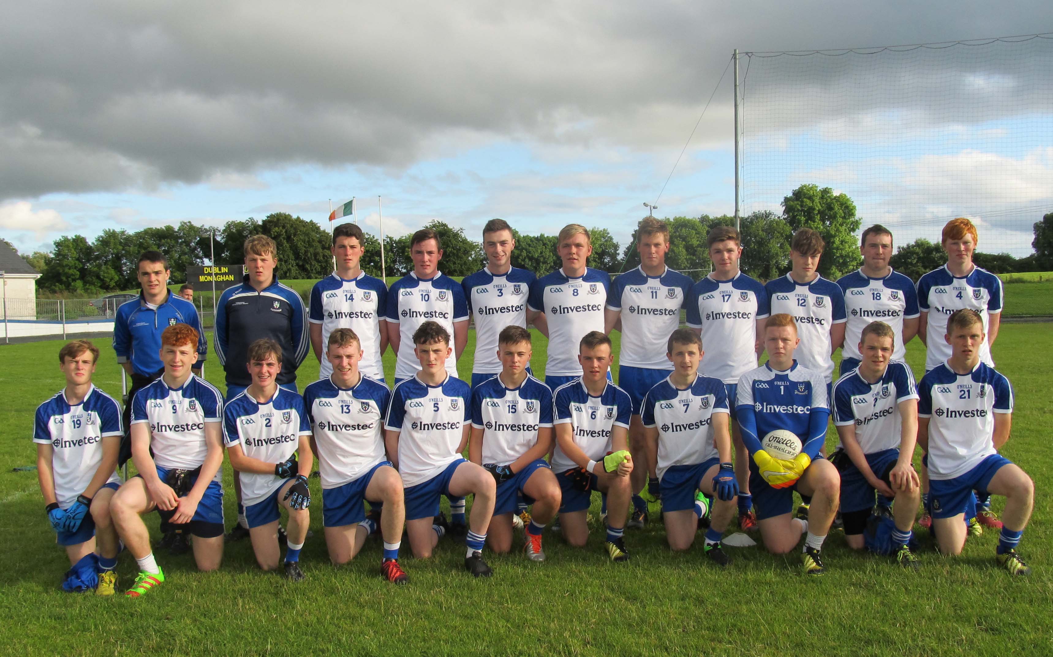Monaghan U16 Development Squad – Update on Gerry Reilly tournament
