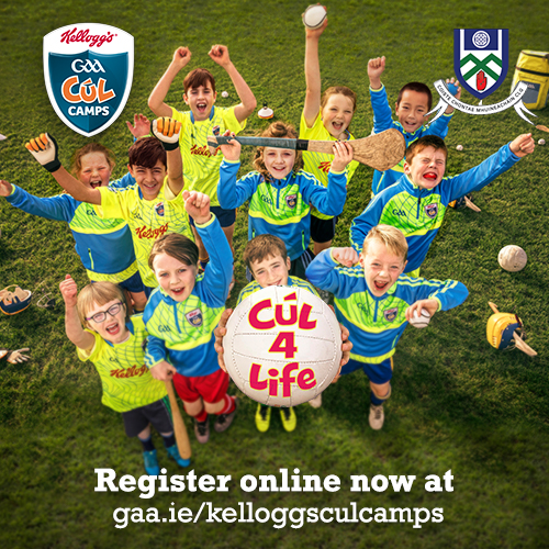 Monaghan Kelloggs Cul Camps – Early Bird competition closes next Week!!