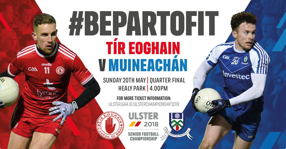 Monaghan v Tyrone Ticket and Traffic Information