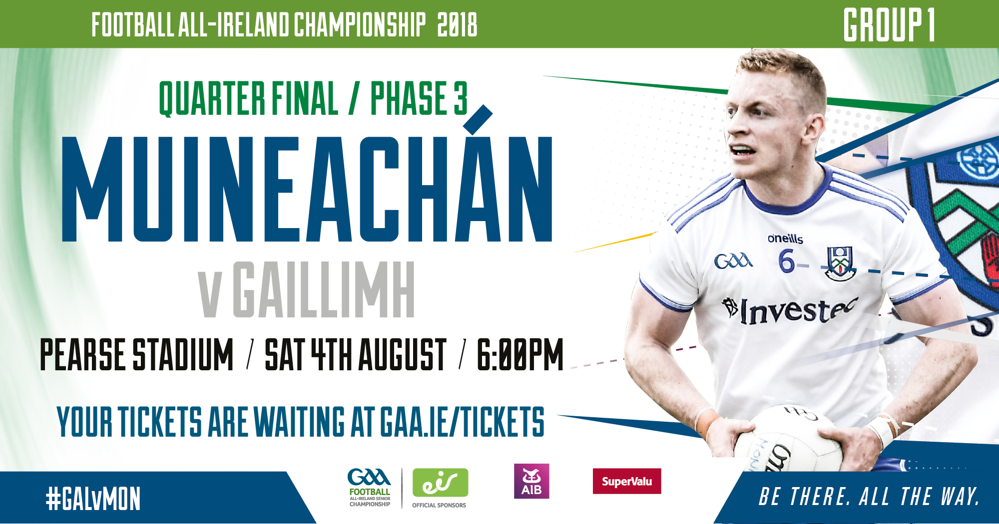 Monaghan v Galway Ticket Details