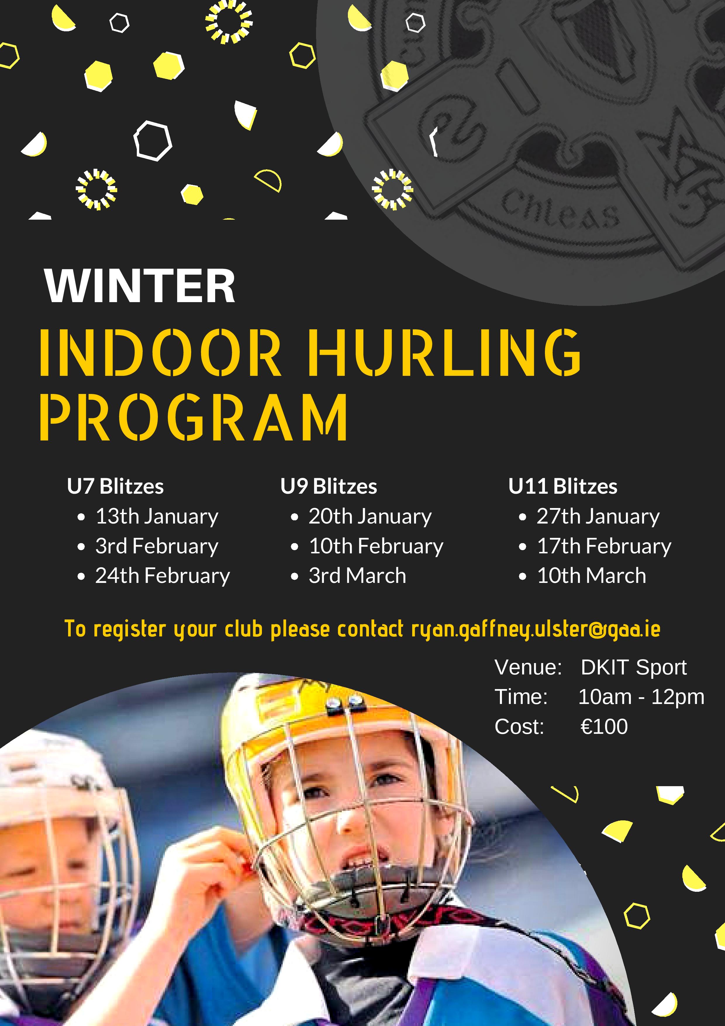 Club Indoor Hurling Programme 2019