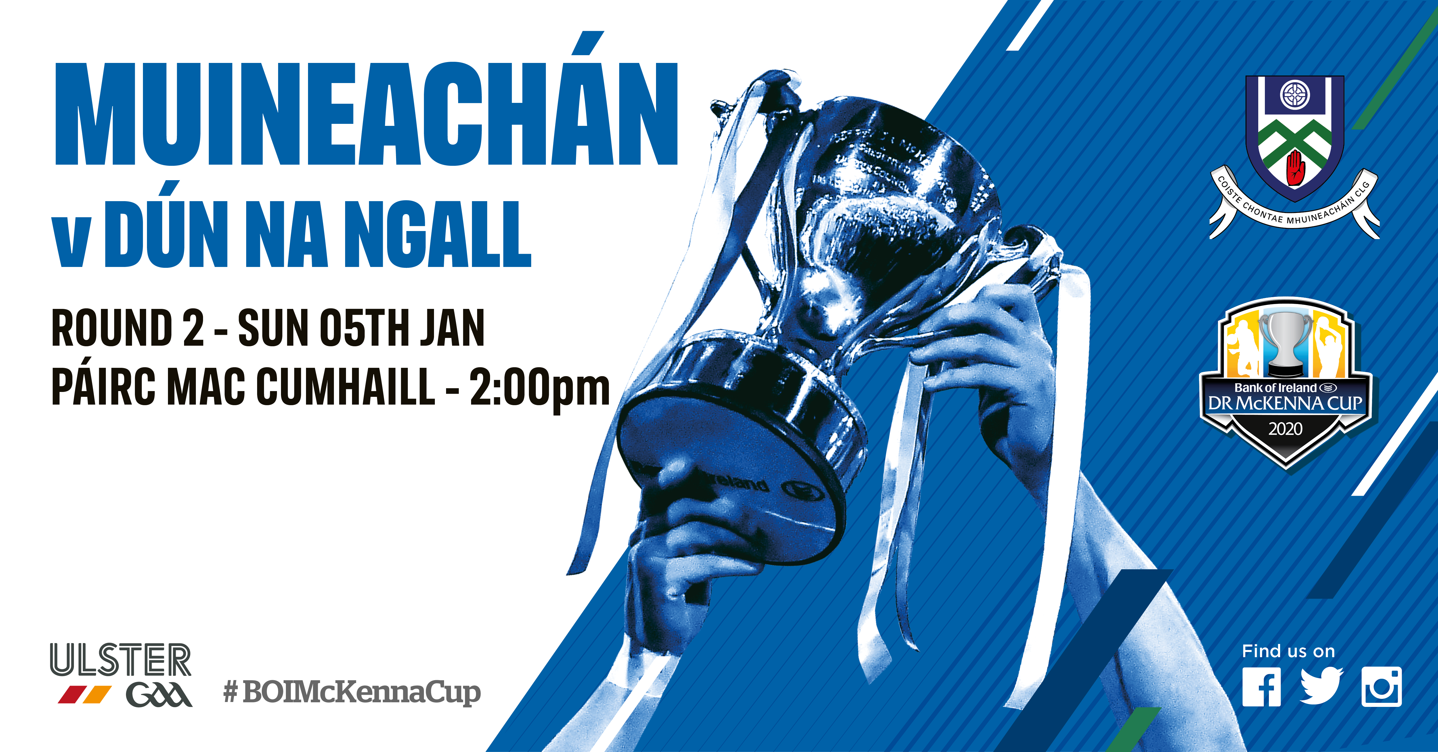 #BOIMcKennaCup Round 2 – Monaghan V Donegal