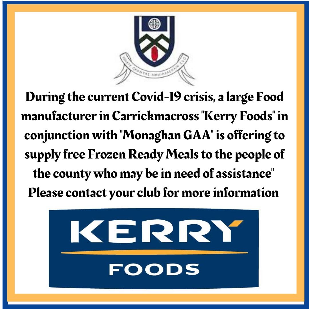 Kerry Foods and Monaghan GAA Food Share