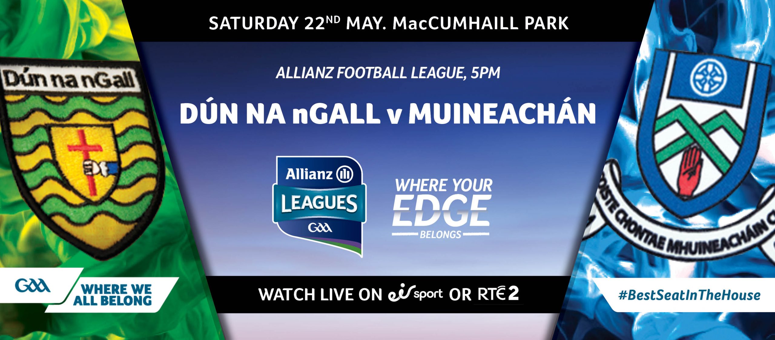Good Luck to the Monaghan GAA Senior Football Team and Management today