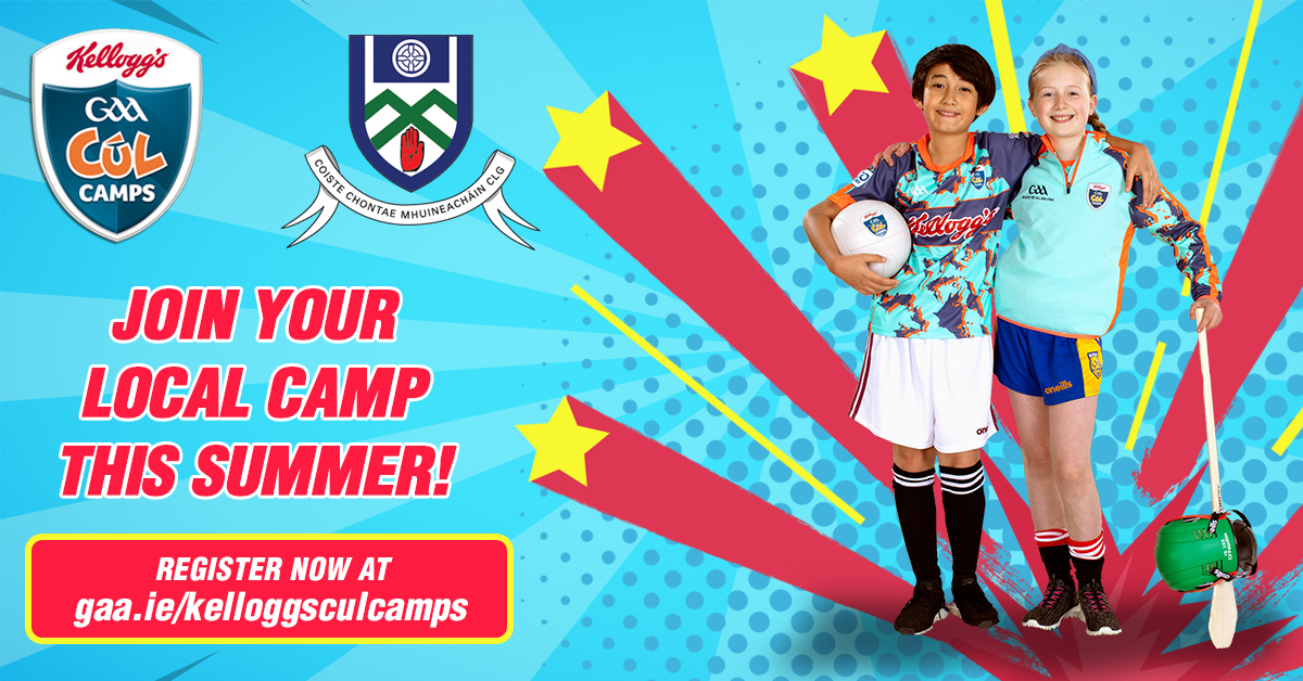 Monaghan Kelloggs Cul Camps start this Monday!