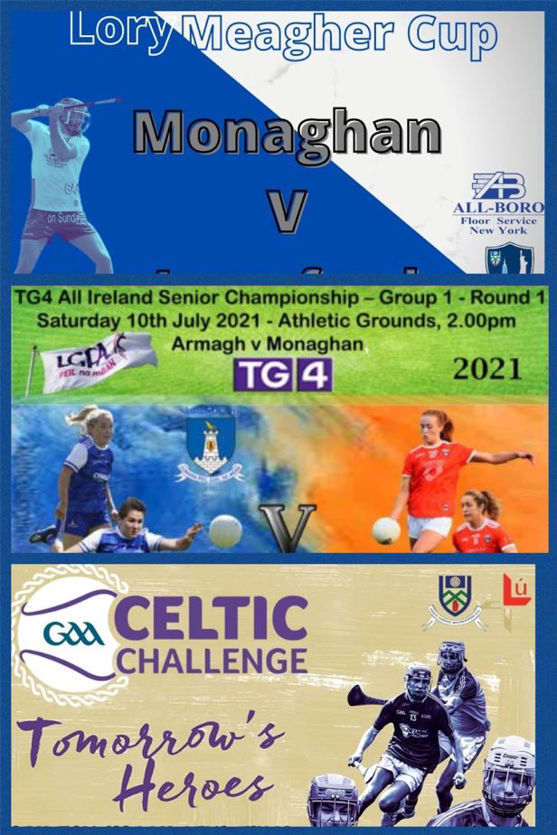 Busy Day for the Monaghan Senior Hurlers, U17 Celtic Challenge Hurlers and Monaghan Senior Ladies