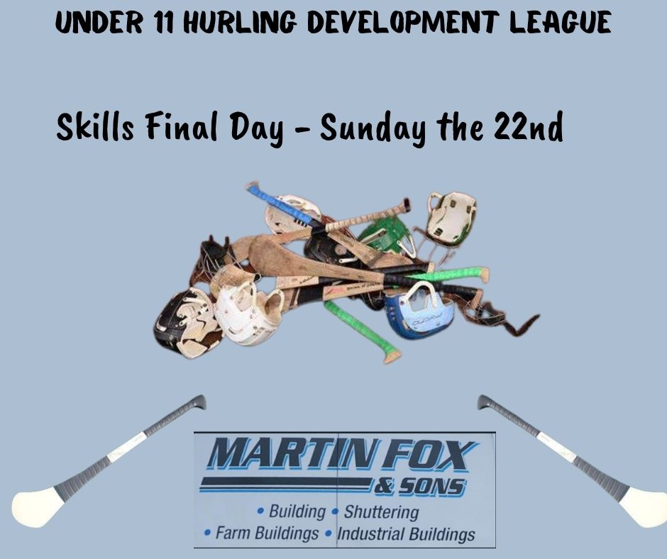 Under 11 Hurling Development Skill Finals Day
