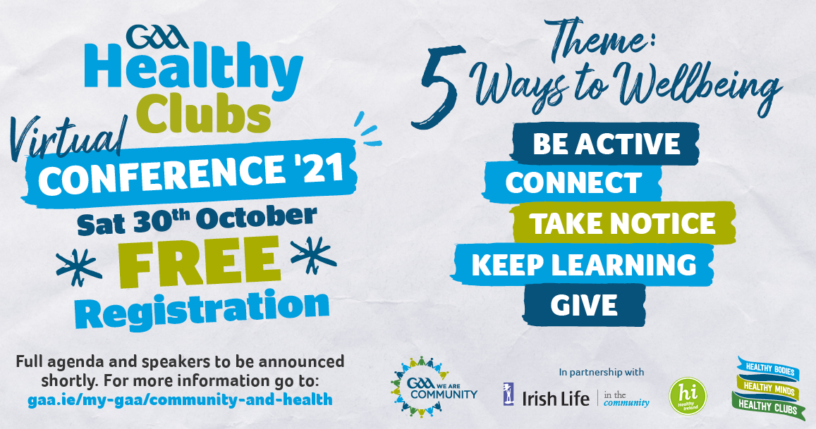 New clubs encouraged to get involved as Healthy Club Conference 2021 (October 30th) opens for registrations