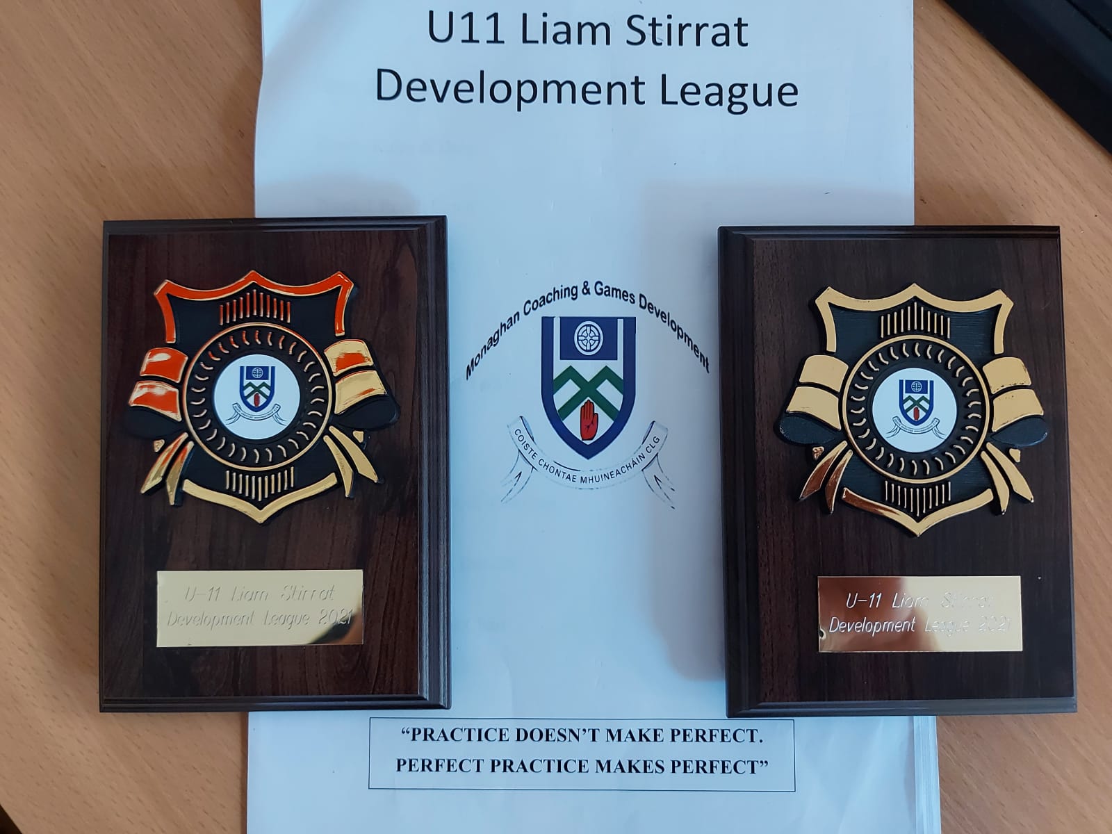 Its Finally here!!… our Under 11 Liam Stirrat Development Football League Skills Finals Day