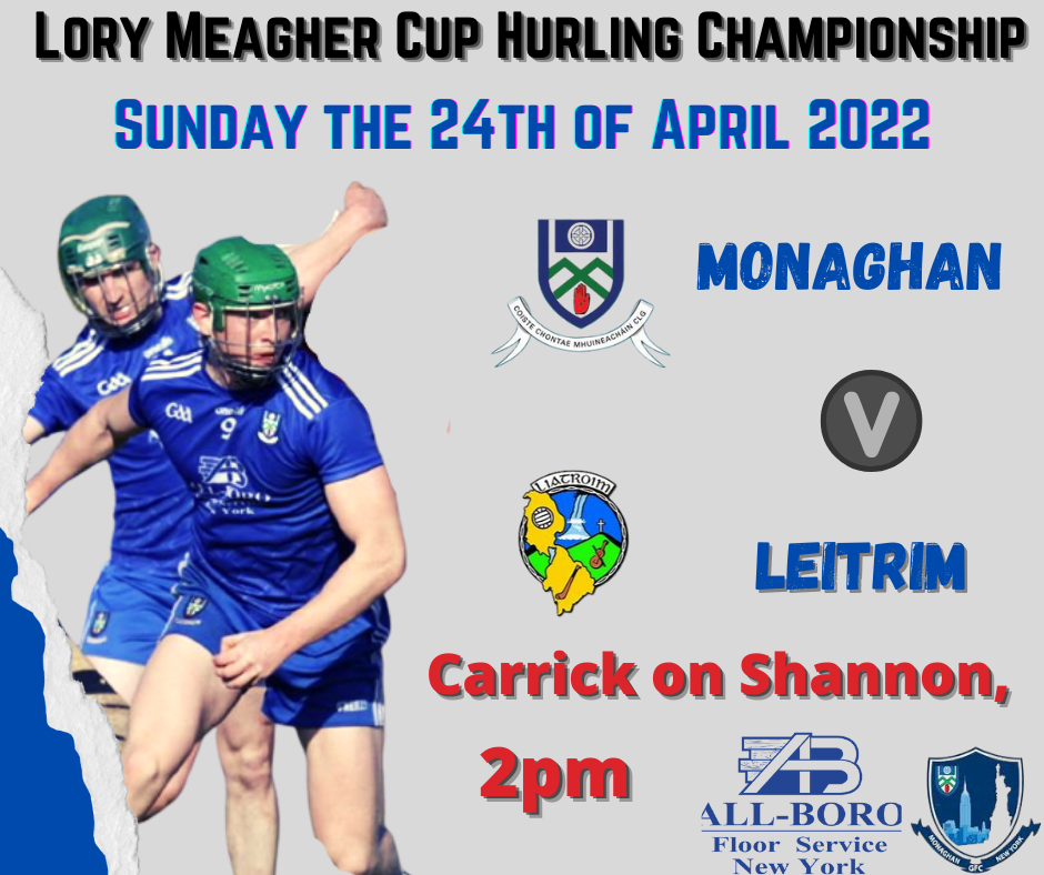 Good Luck to our Senior Hurling Team & Management today in the Lory Meagher Cup