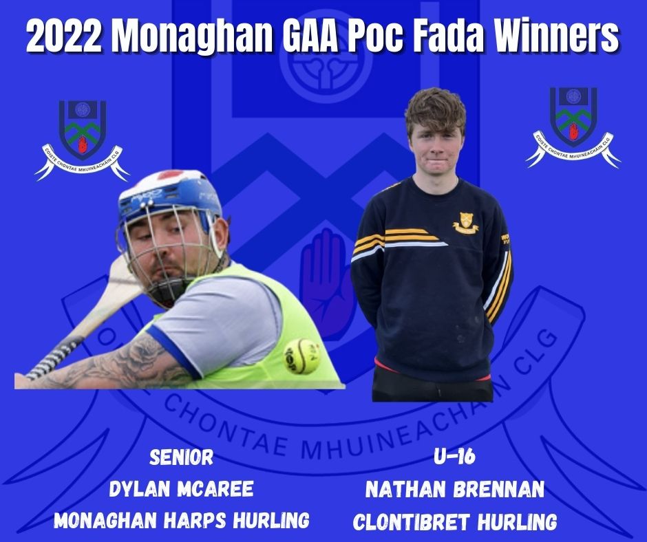Congratulations to our 2022 Poc Fada Winners – Dylan & Nathan