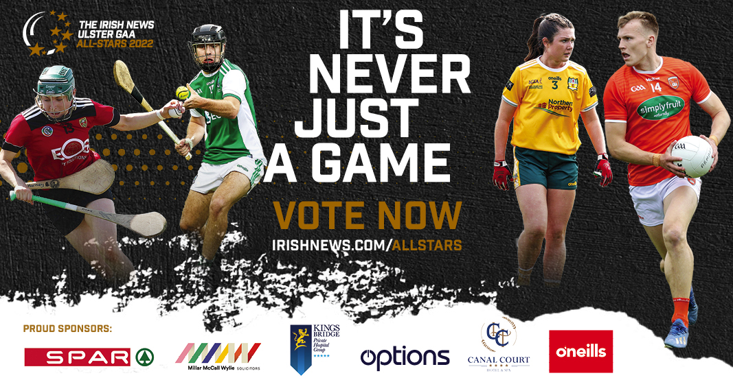 Vote now for The Irish News Ulster GAA All-Stars 2022