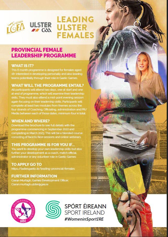 LGFA/GAA Leading Provincial Females Programme