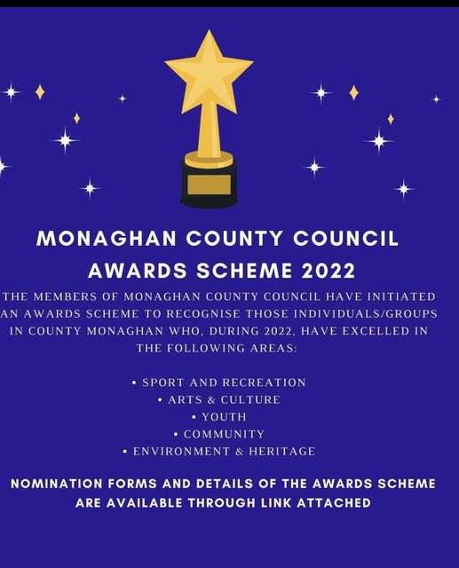Monaghan County Council Awards Scheme 2022
