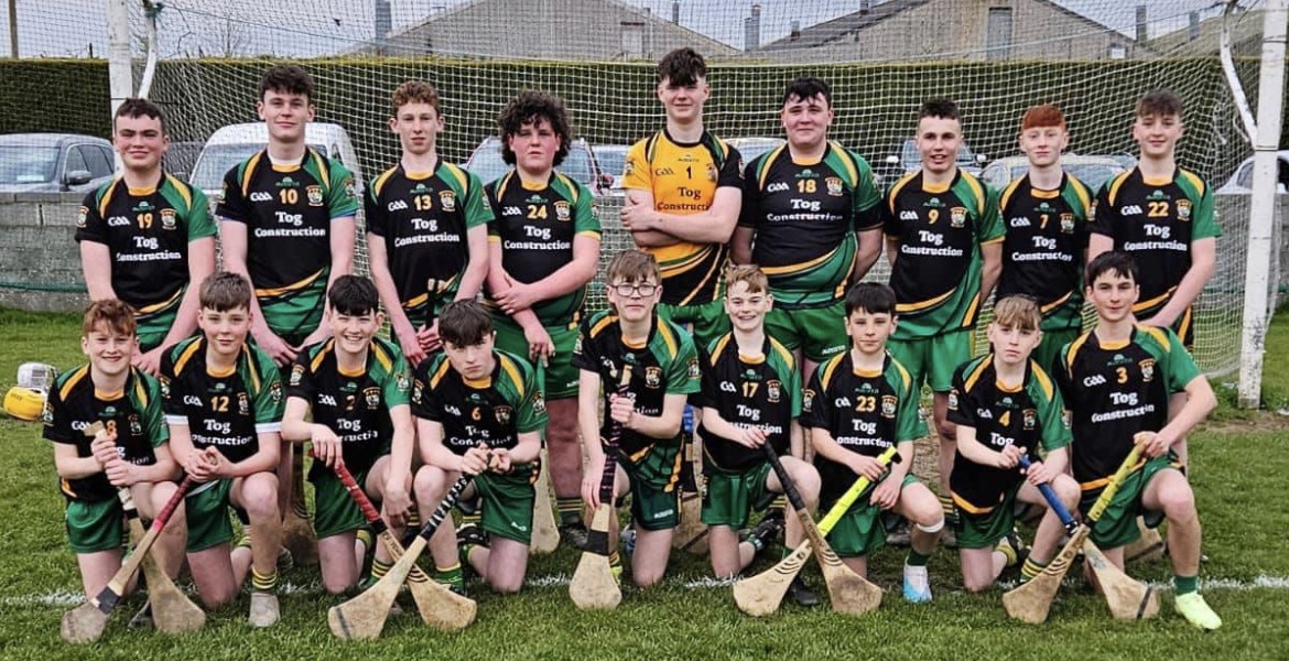 Carrickmacross Hurling are our Division 1 2023 John West Féile na Gael County Winners