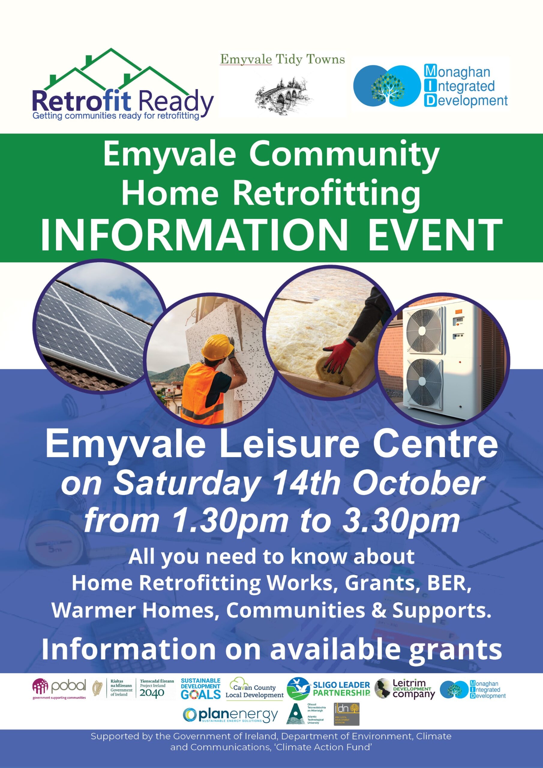 SEAI  Home Energy Saving Events in Inniskeen and Emyvale