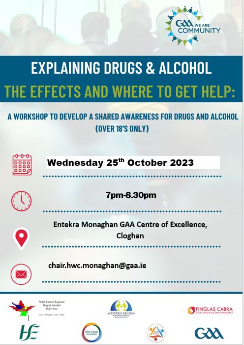 “Explaining Drugs and Alcohol”- a Drugs and Alcohol Awareness Evening